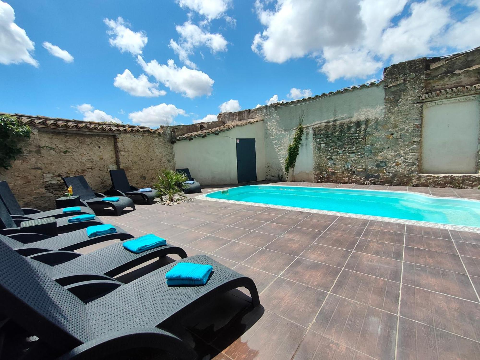 Hotel Restaurant L'Art Des Mets By Cote Jardin Conilhac-Corbieres Exterior photo