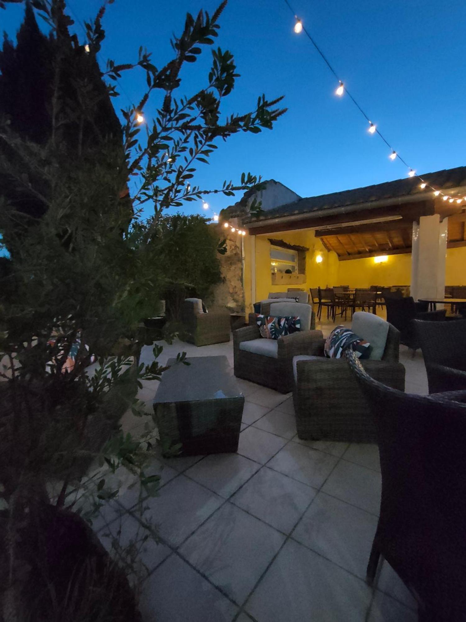 Hotel Restaurant L'Art Des Mets By Cote Jardin Conilhac-Corbieres Exterior photo